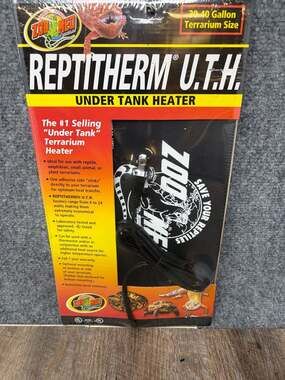 Zoo Med ReptiTherm U.T.H. Under Tank Heater 30-40 Gallon Terrarium Size RH-5